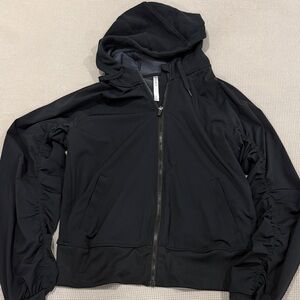 Fabletics Charcoal Zip-Up Jacket